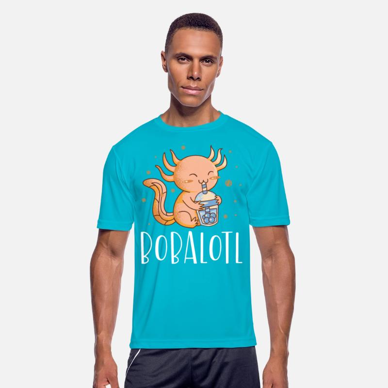 Bobalotl Bubble Tea Lover Boba Tea Drinker Axolotl