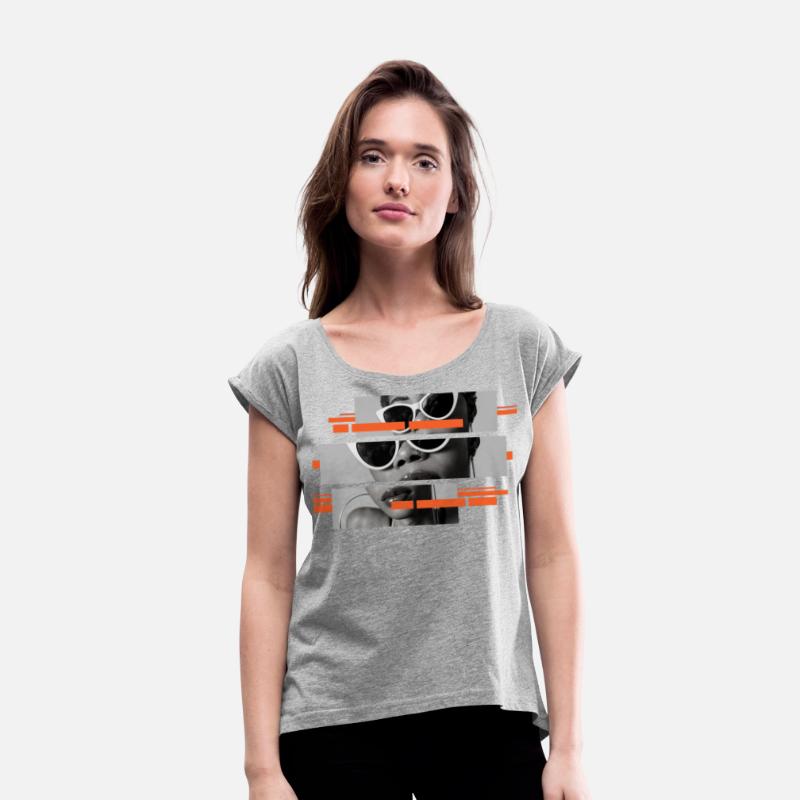 Bold Black and White Retro Portrait