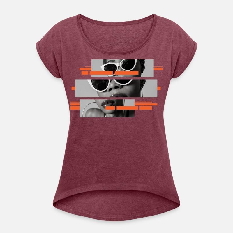 Bold Black and White Retro Portrait