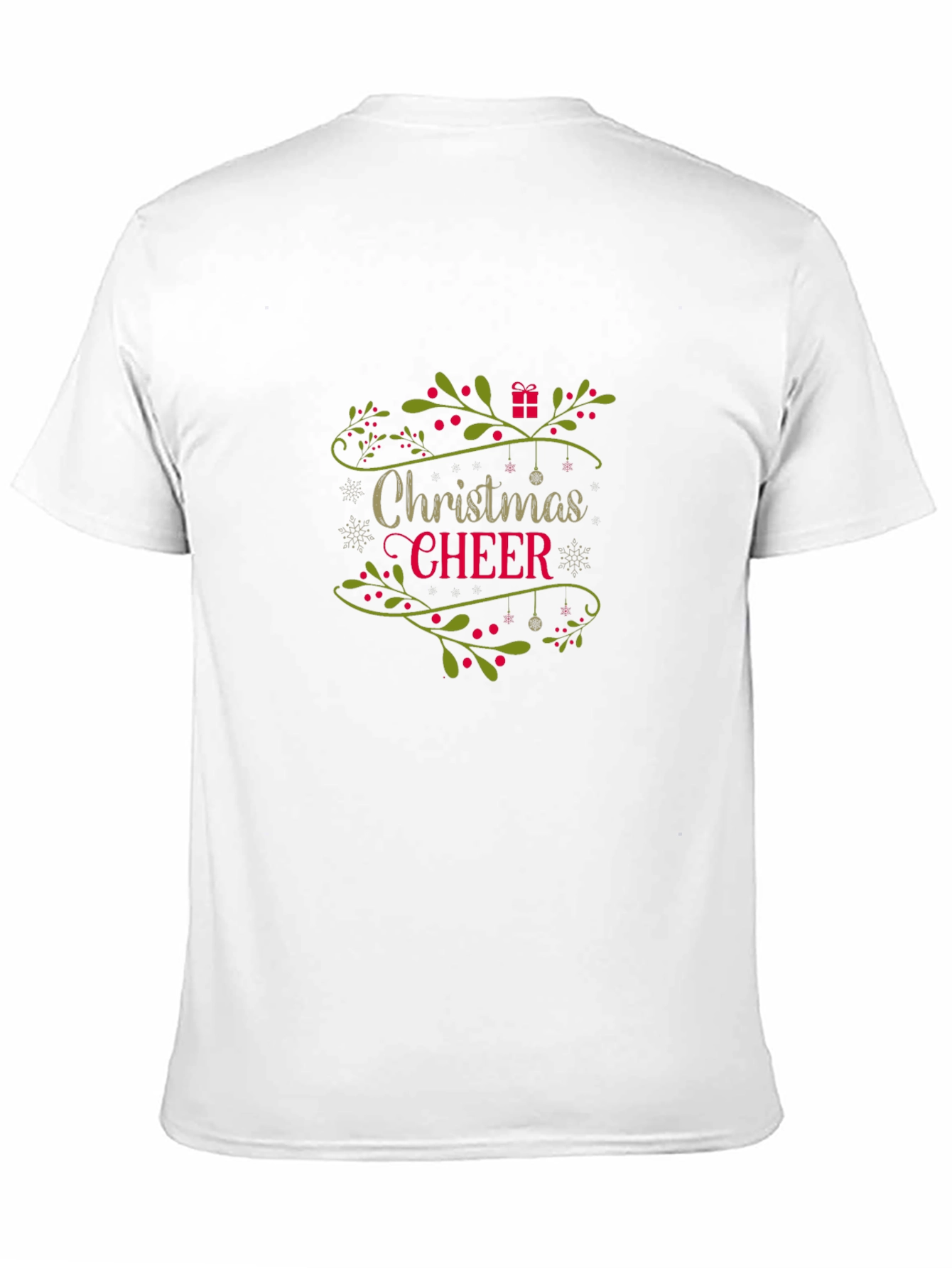 Christmas Cheer Holiday Graphic T-Shirt