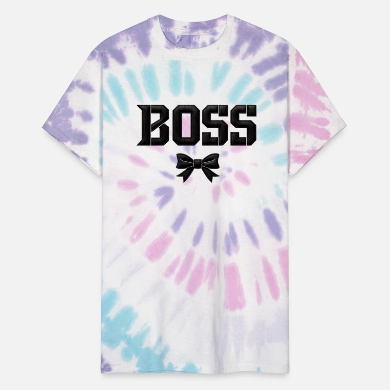 BOSS Text With Minimalist Bow