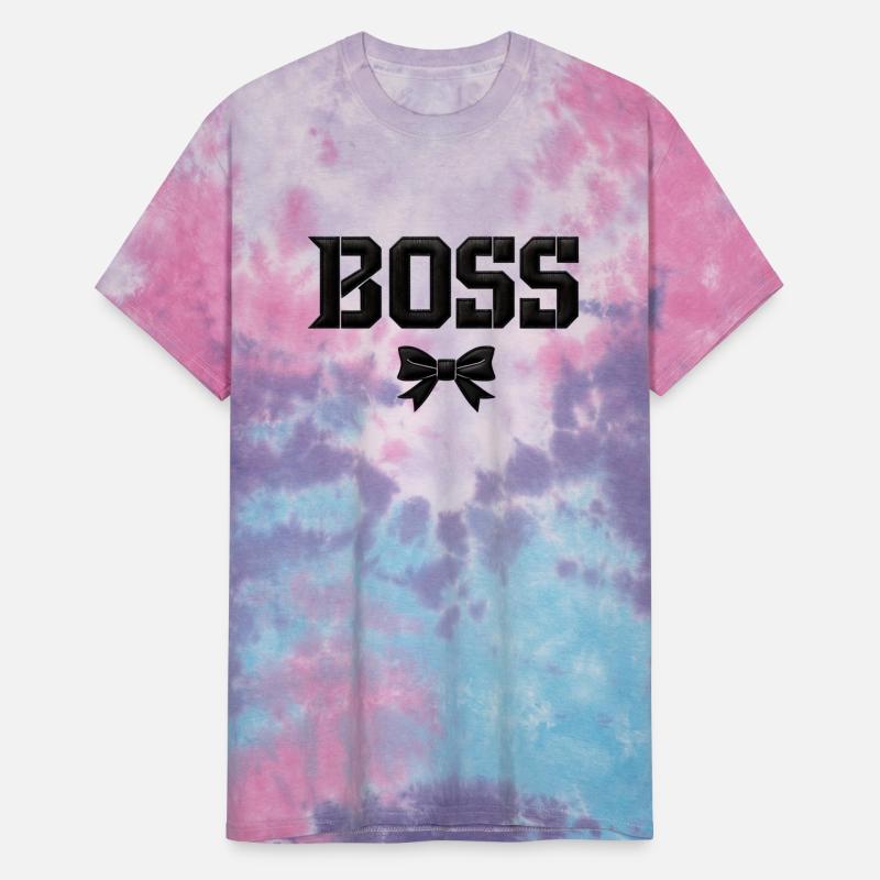 BOSS Text With Minimalist Bow