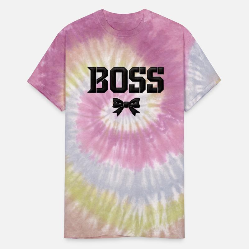 BOSS Text With Minimalist Bow