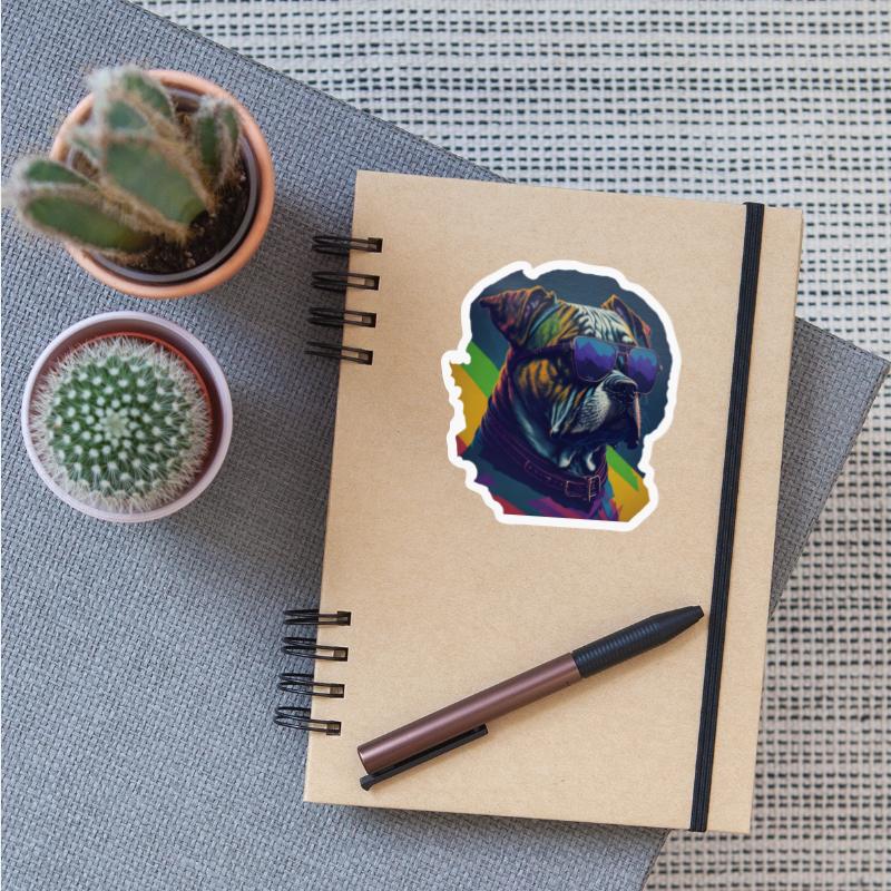 boxer wearing sunglasses