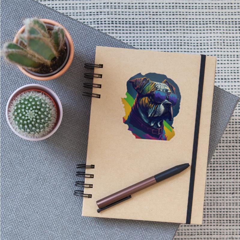 boxer wearing sunglasses