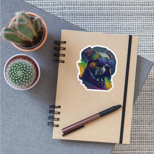 boxer wearing sunglasses