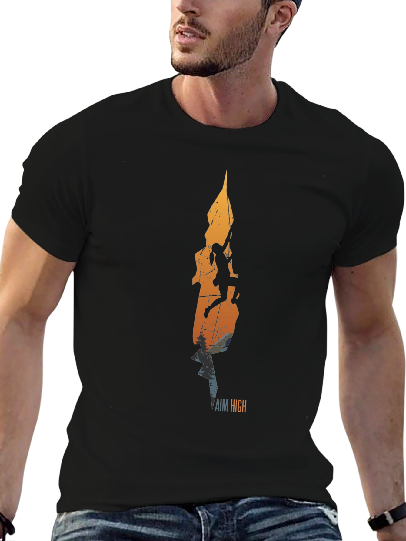 Aim High Climbing Graphic Tee