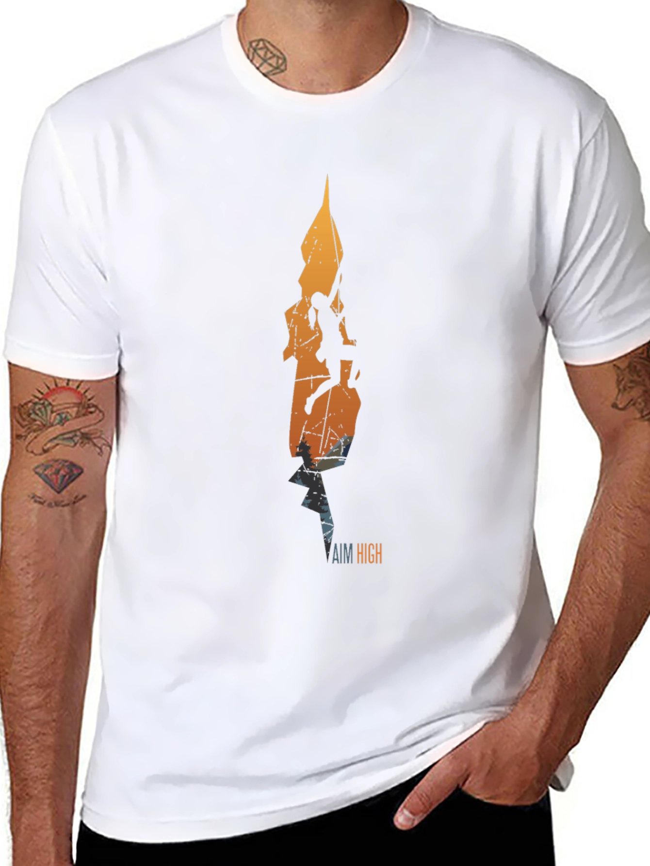 Aim High Climbing Graphic Tee