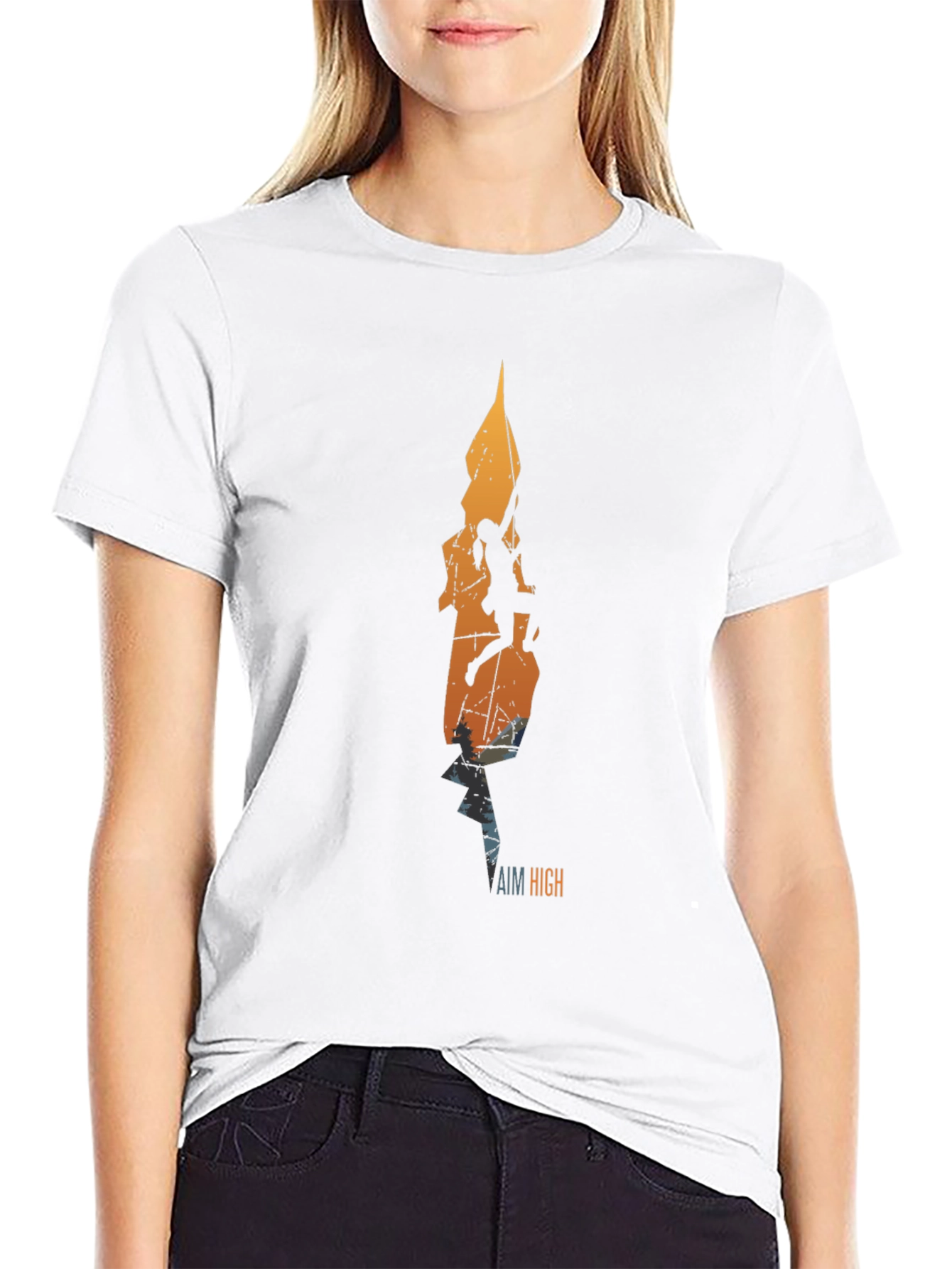 Aim High Climbing Graphic Tee