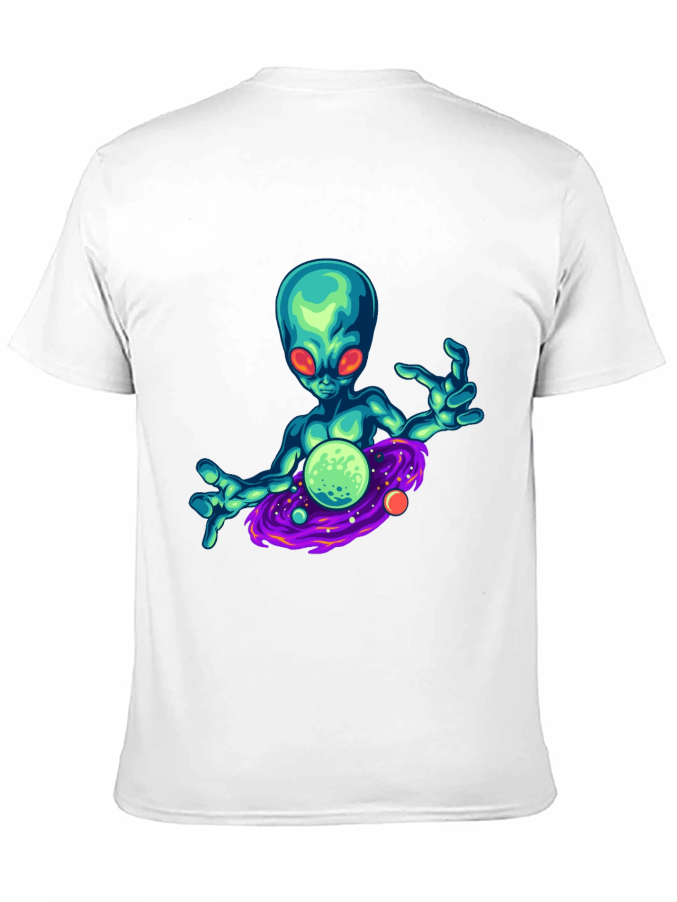 Alien in Space Graphic T-Shirt