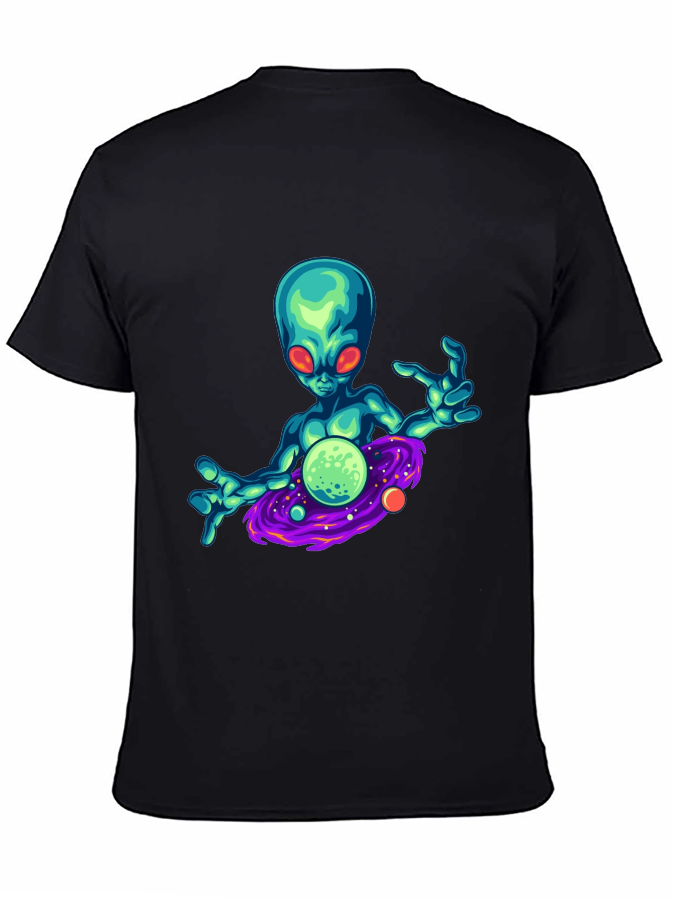 Alien in Space Graphic T-Shirt