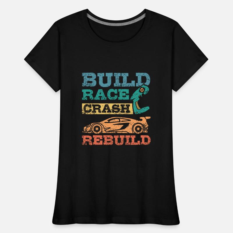 Build race crash rebuild RC car