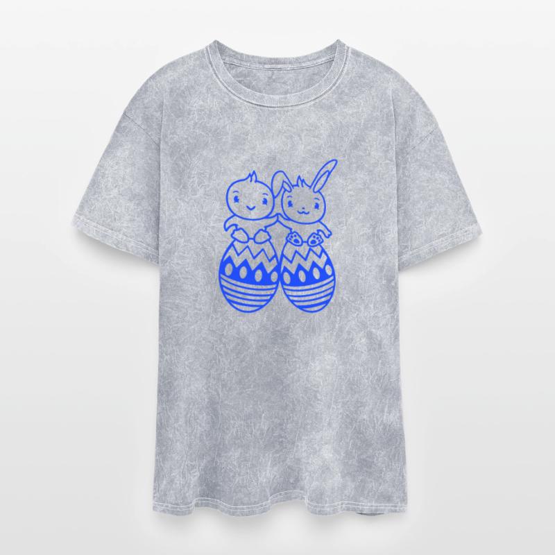 Bunny Bird Chick 2 Friends Big Easter Eggs Huge