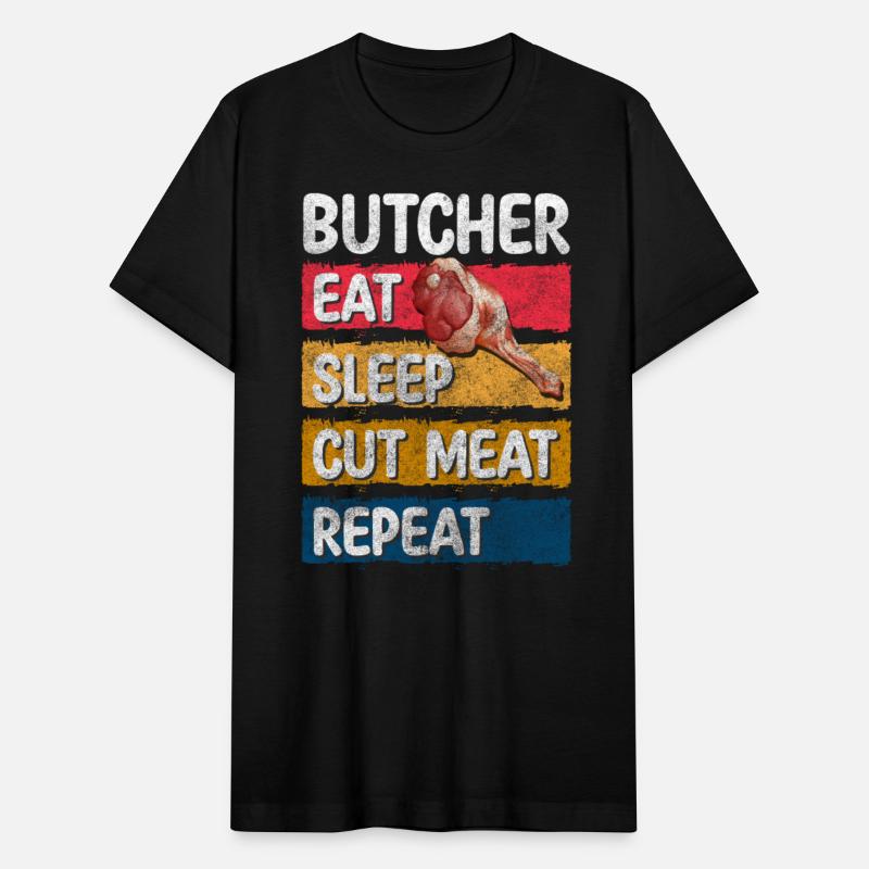 Butcher Meat Grilling Work