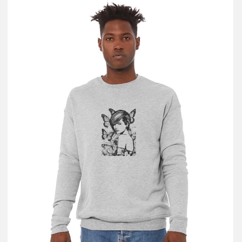 Butterfly Bliss with a Single Girl"