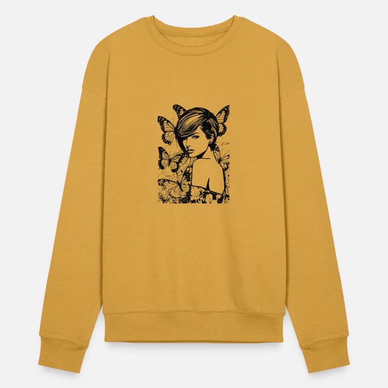 Butterfly Bliss with a Single Girl"