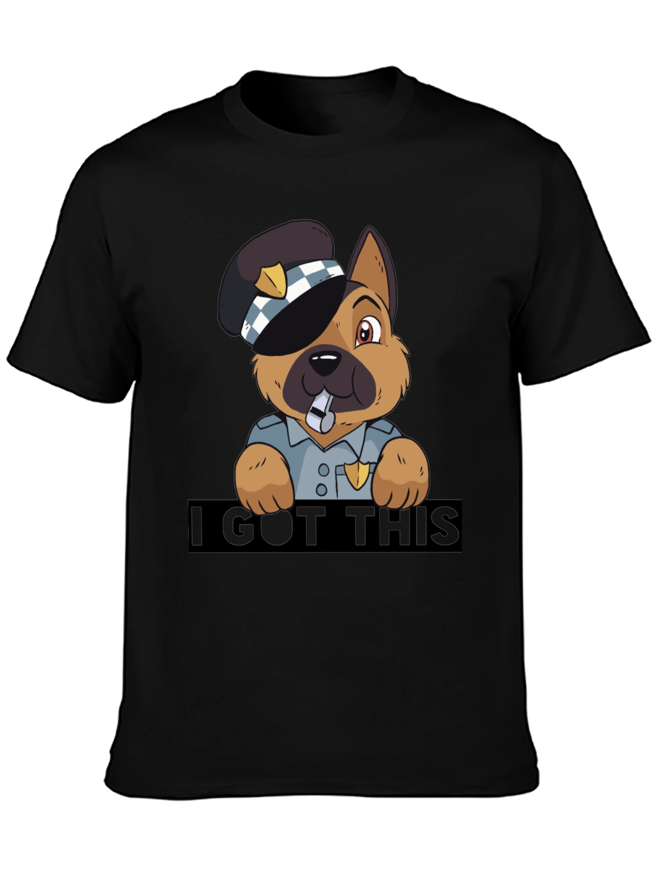 Funny German Shepherd Police T-Shirt – I Got This Dog Lover Tee
