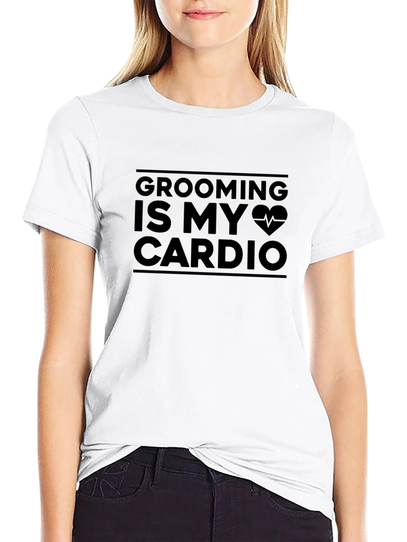 Grooming is My Cardio Funny T-Shirt