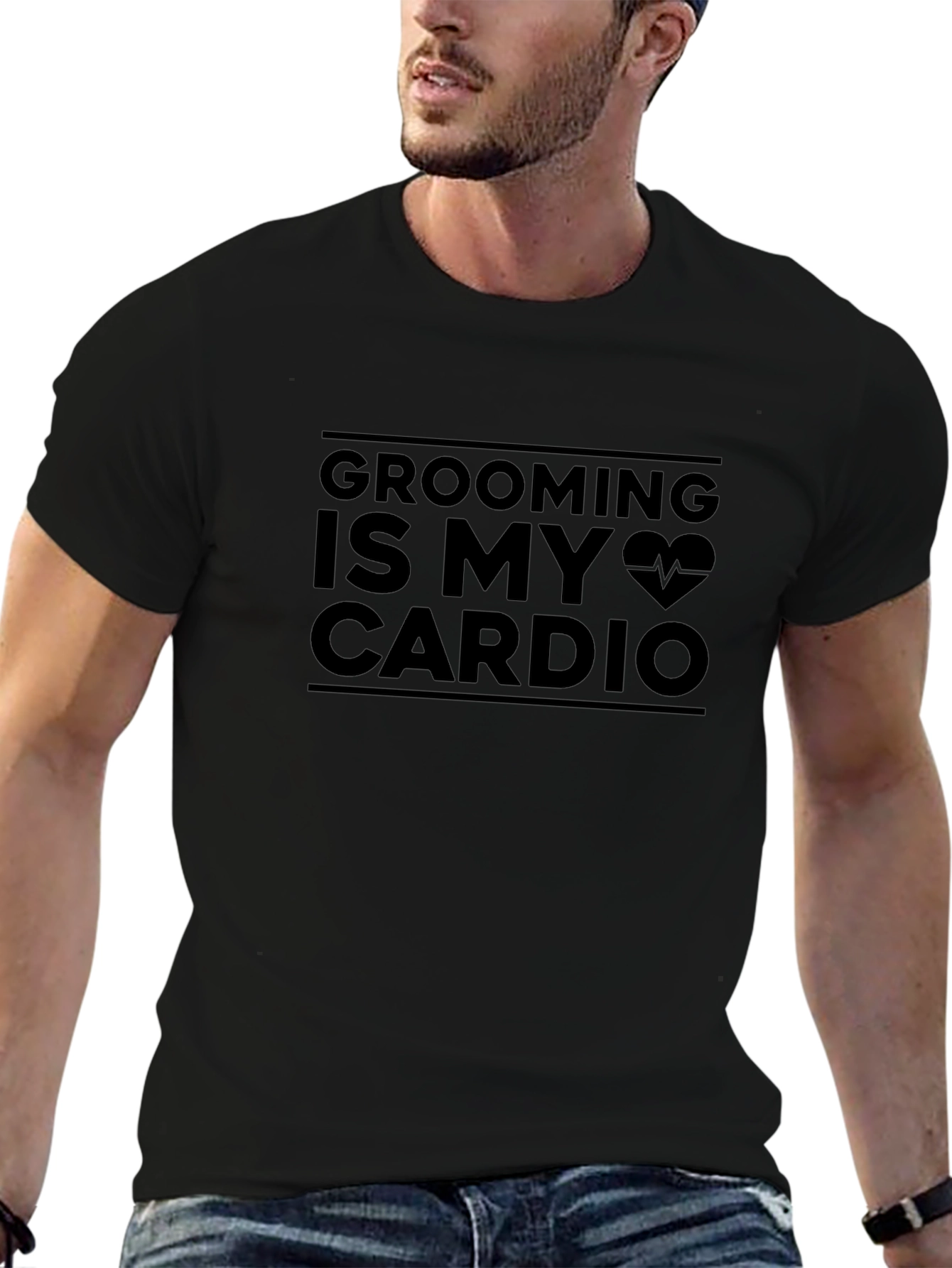 Grooming is My Cardio Funny T-Shirt