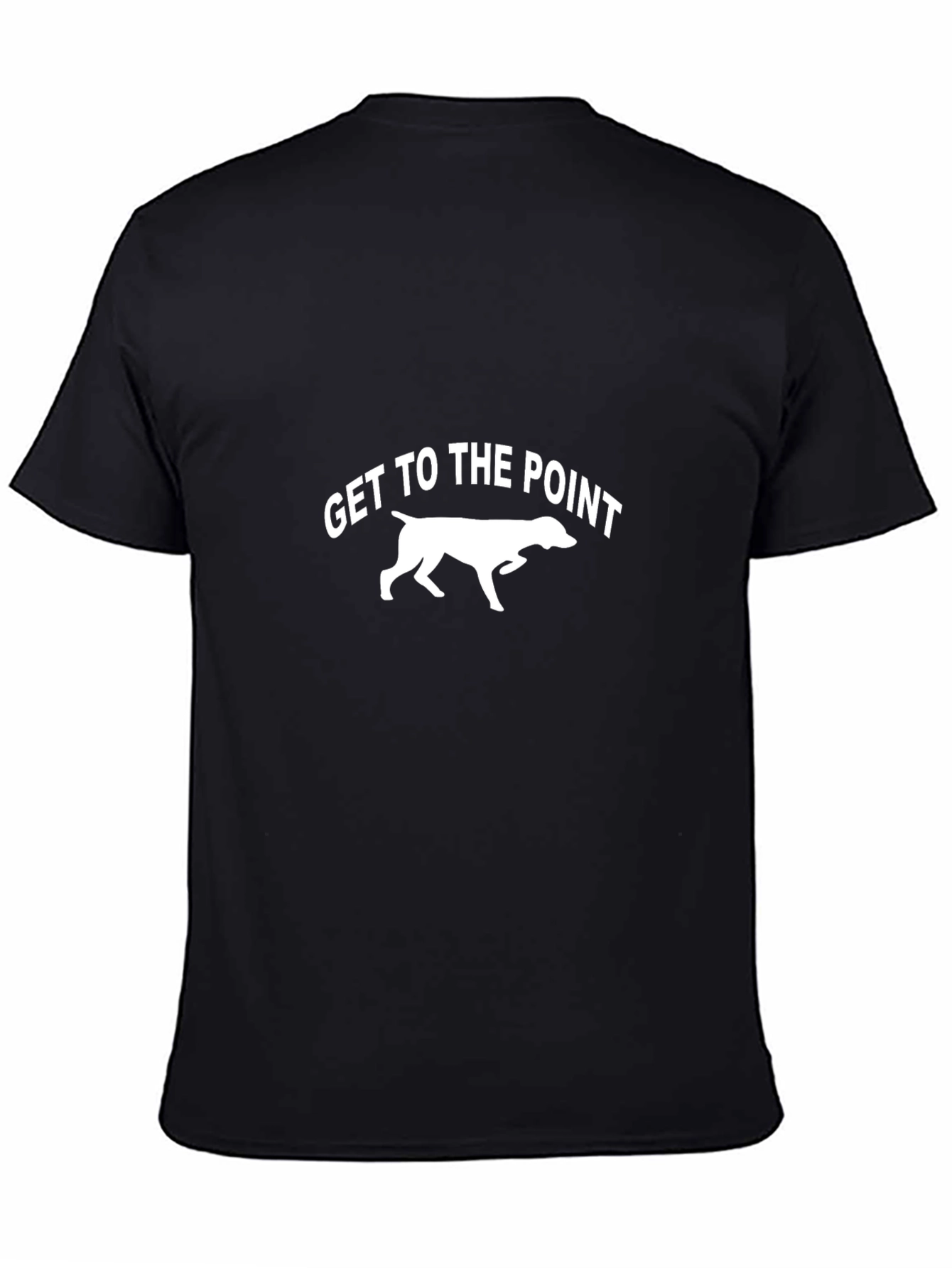 Get to the Point Dog Graphic T-Shirt