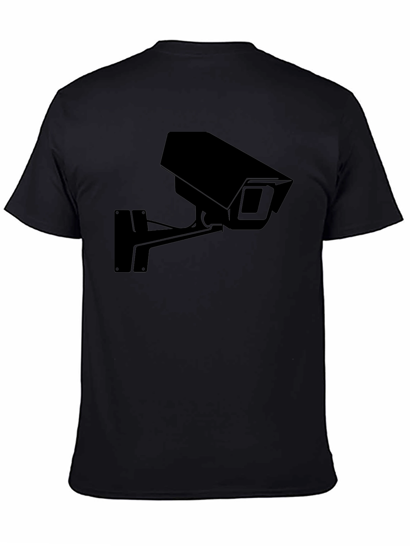 Security Camera Graphic Tee - Surveillance Style