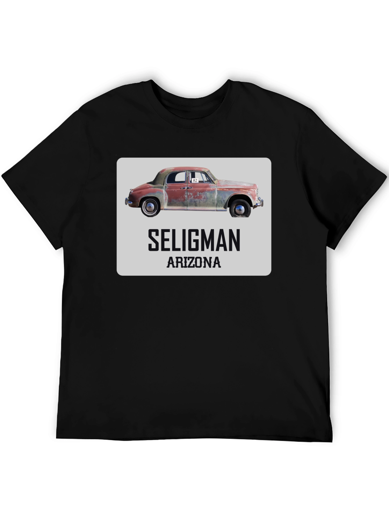 Seligman Arizona Car Graphic T-Shirt