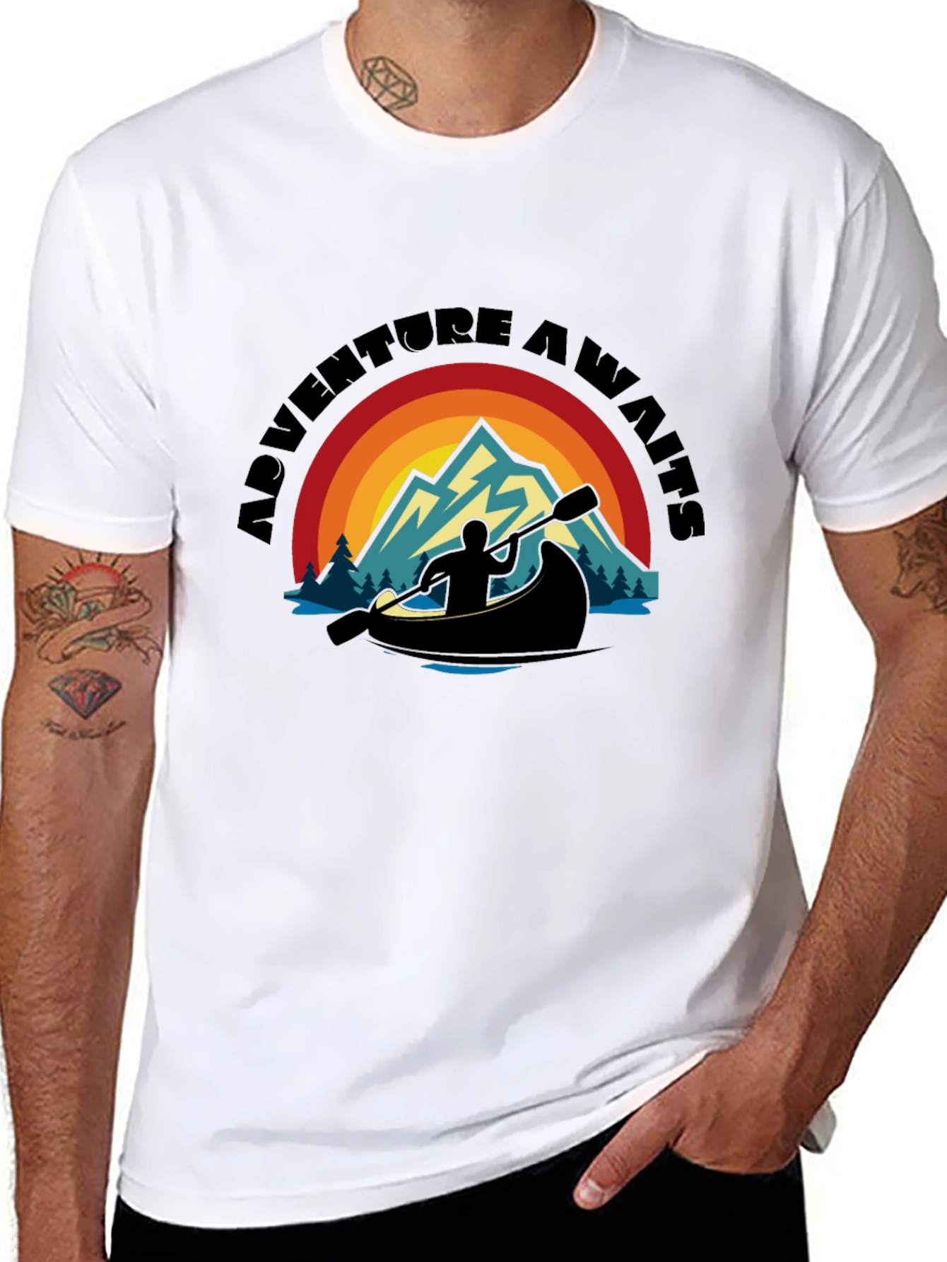 Adventure Awaits Graphic T-Shirt
