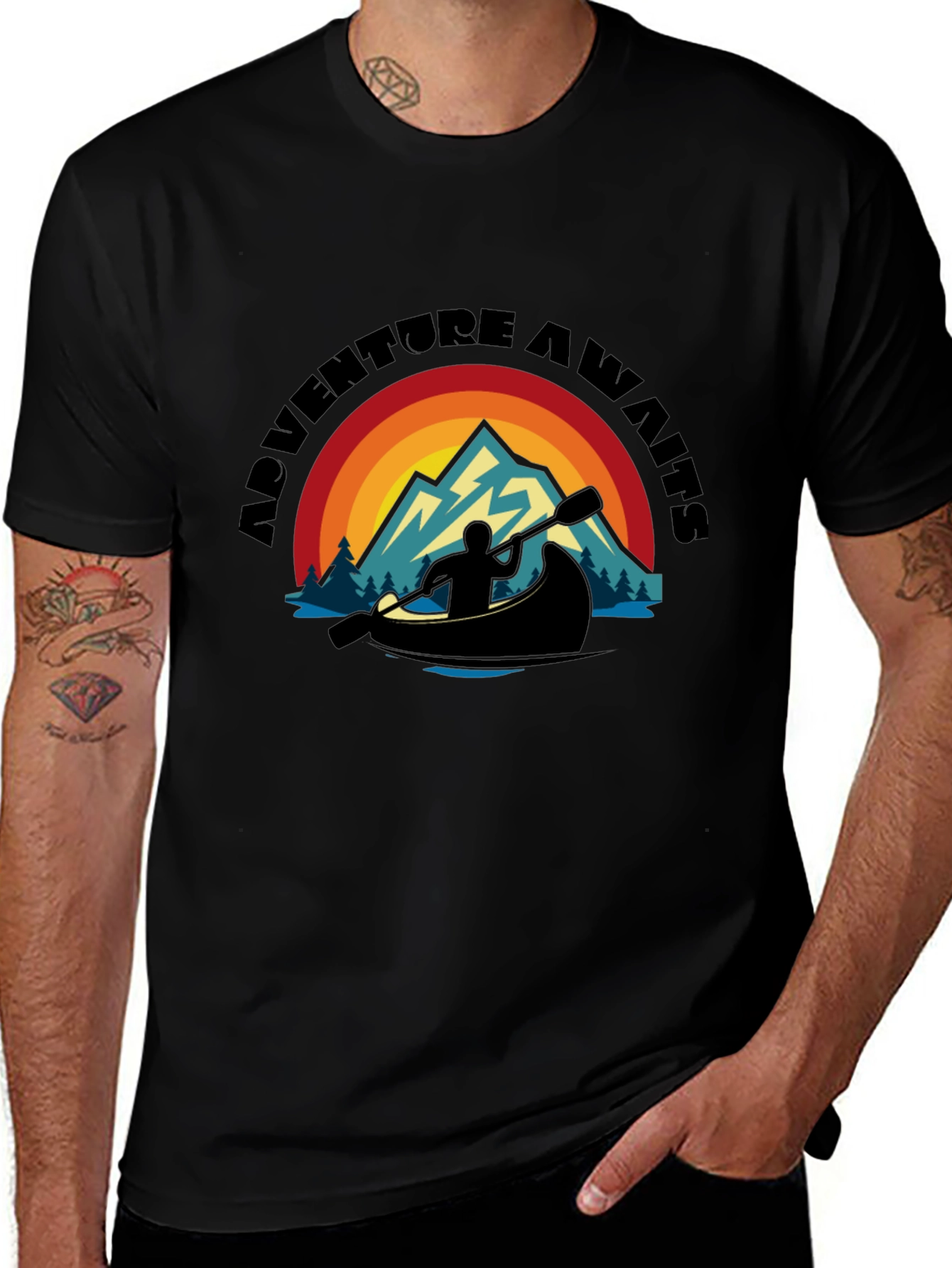 Adventure Awaits Graphic T-Shirt