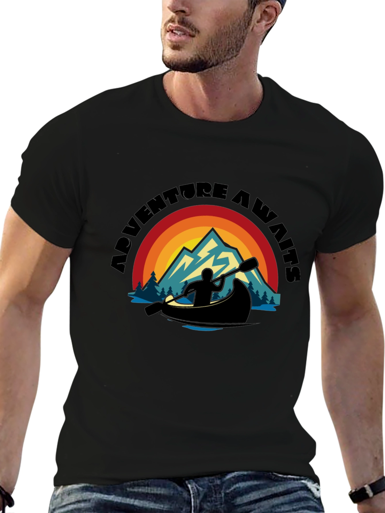 Adventure Awaits Graphic T-Shirt