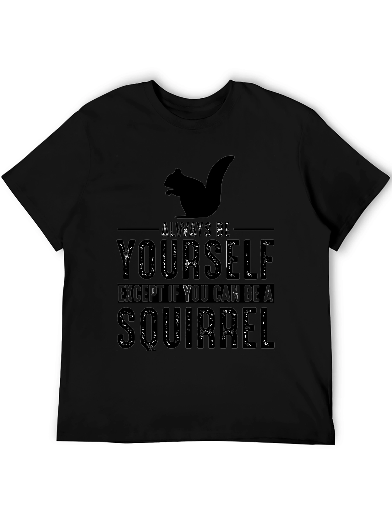 Funny Squirrel Graphic Novelty T-Shirt