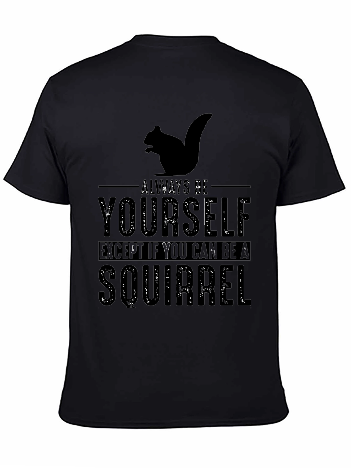 Funny Squirrel Graphic Novelty T-Shirt