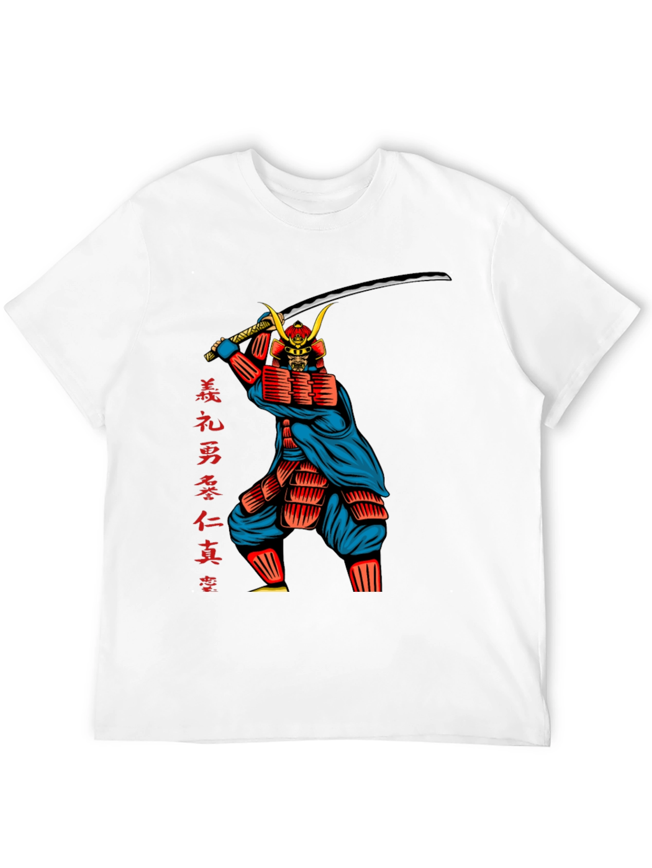Samurai Graphic Tee - Warrior Design