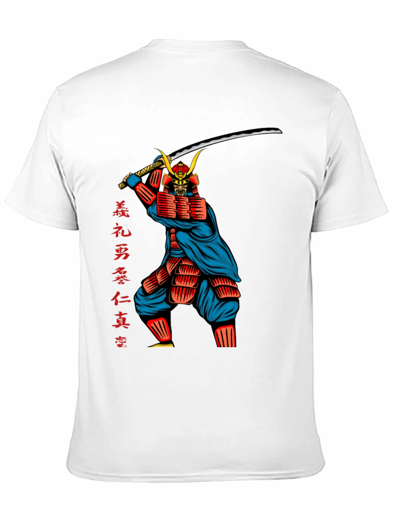 Samurai Graphic Tee - Warrior Design