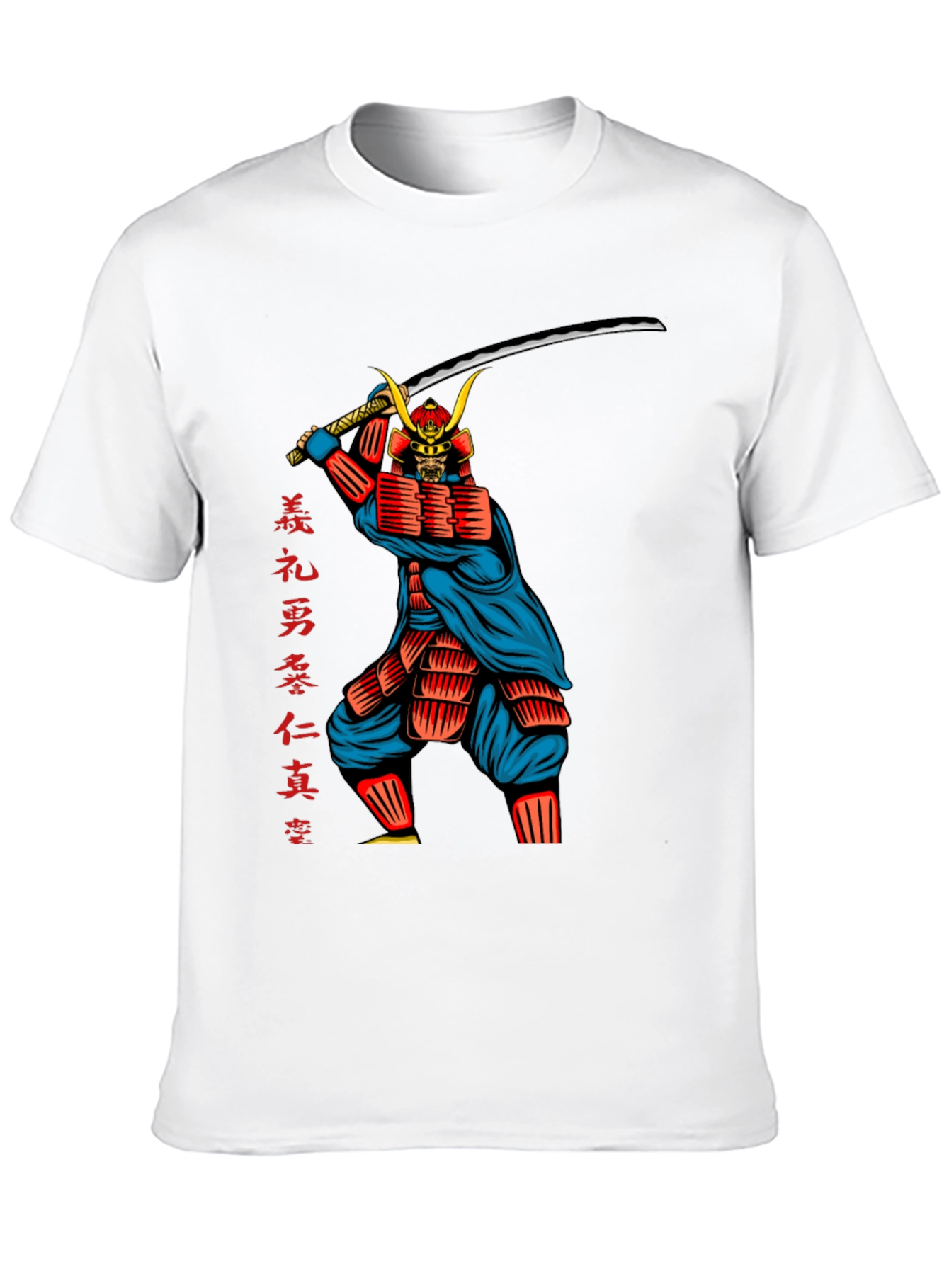 Samurai Graphic Tee - Warrior Design