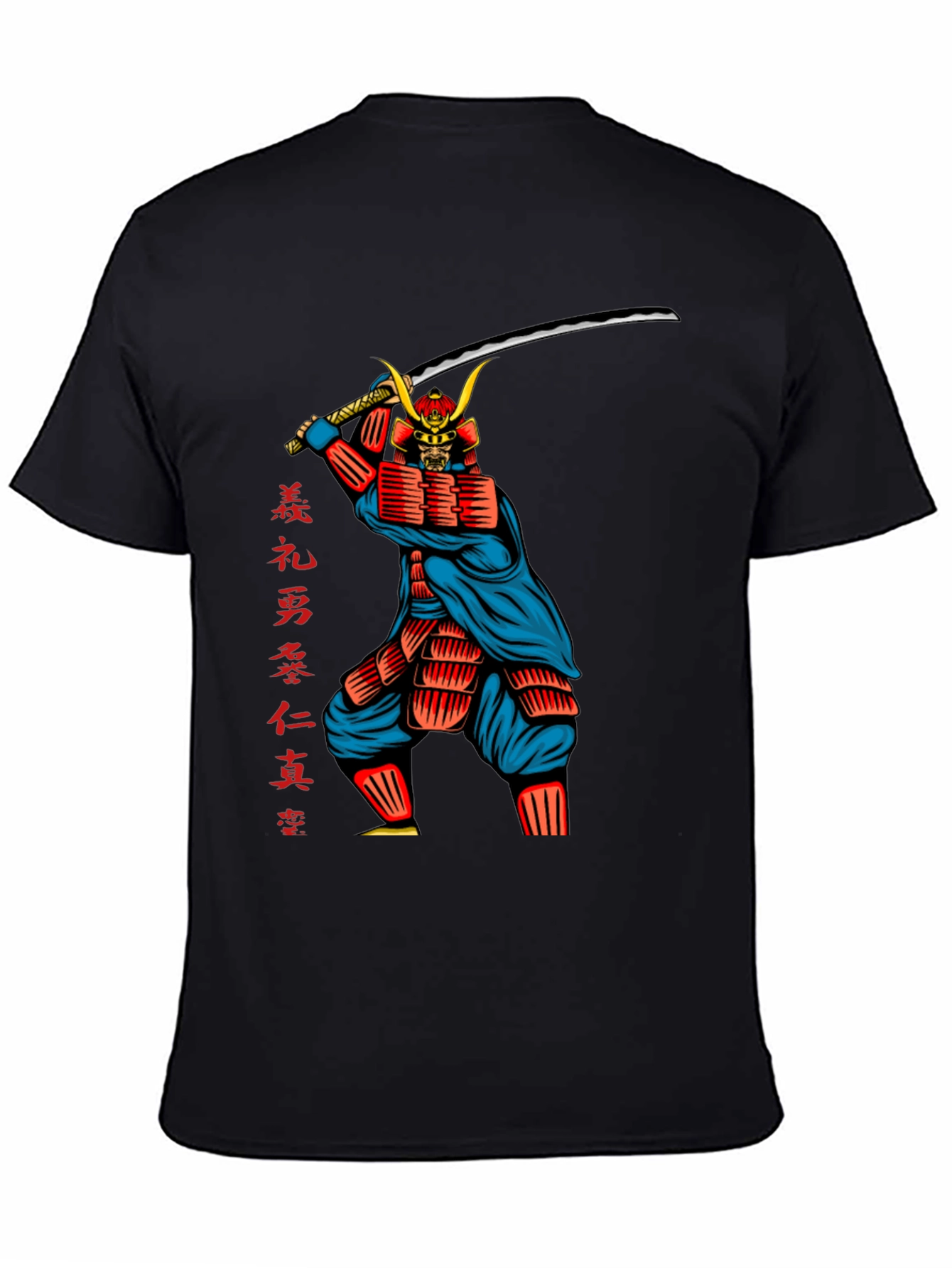 Samurai Graphic Tee - Warrior Design
