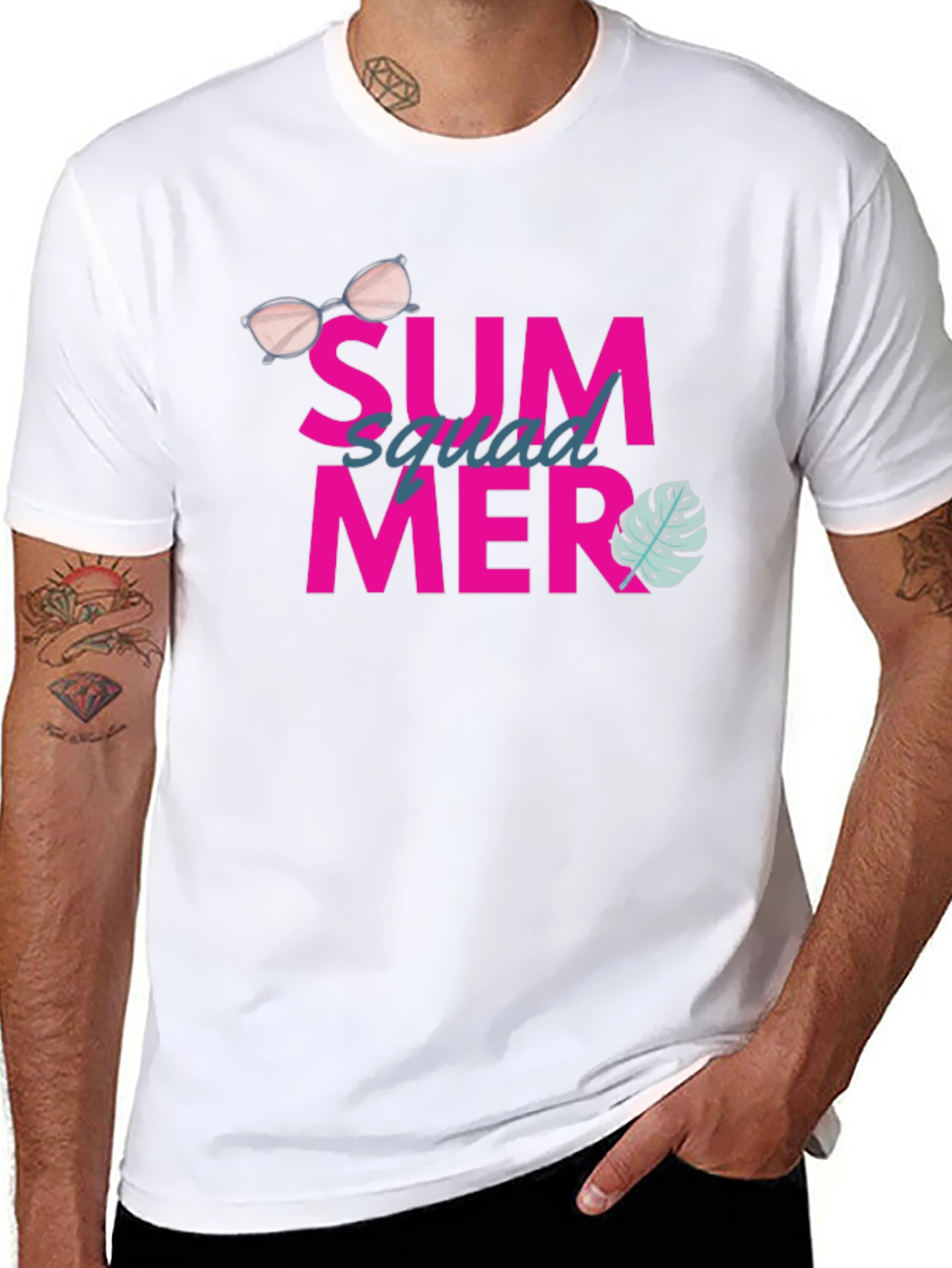 Summer Squad Tee - Fun Graphic T-Shirt