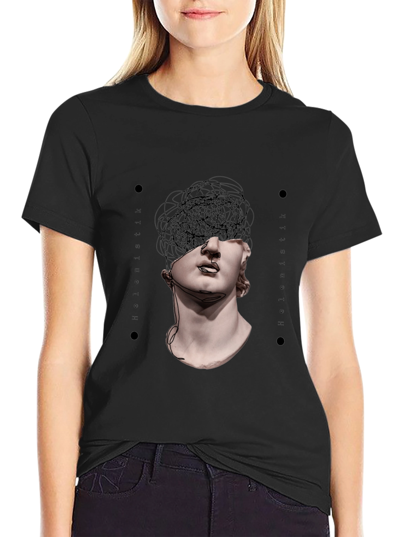 Abstract Sculpture Graphic Tee