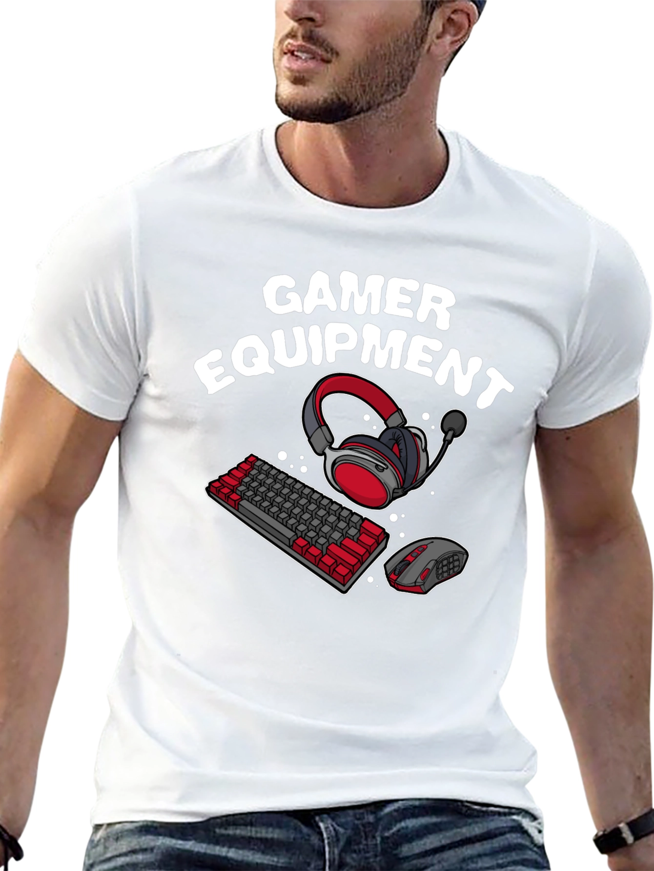Gamer Equipment Graphic T-Shirt