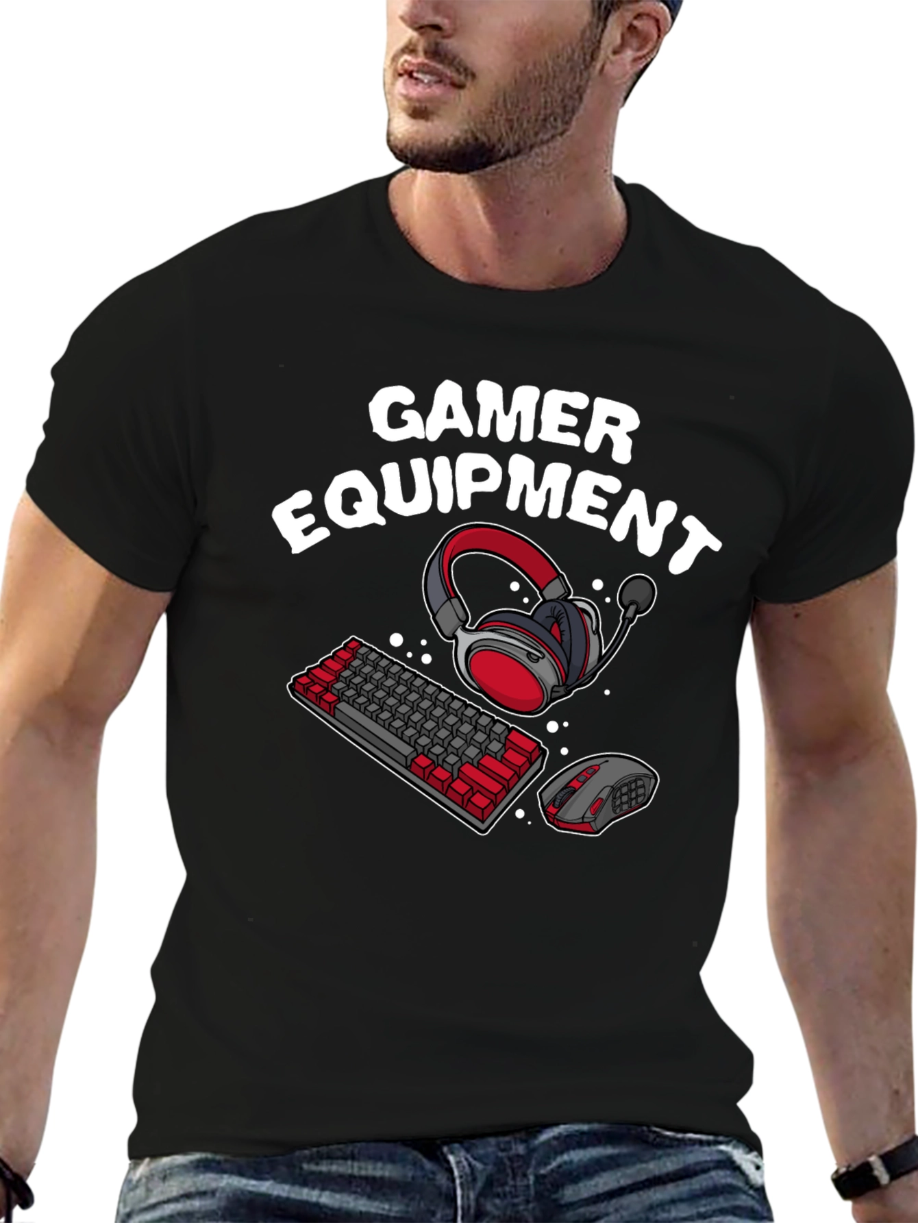 Gamer Equipment Graphic T-Shirt