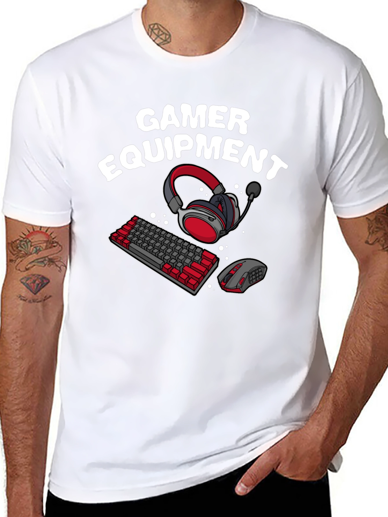 Gamer Equipment Graphic T-Shirt
