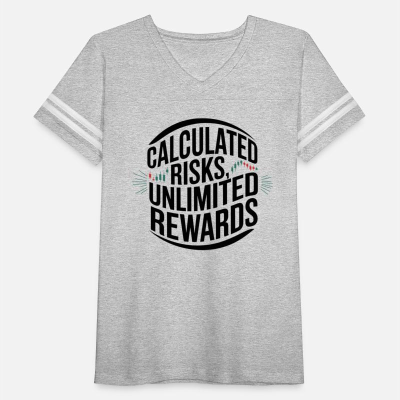 Calculated Risks Unlimited Rewards Trader T-Shirt