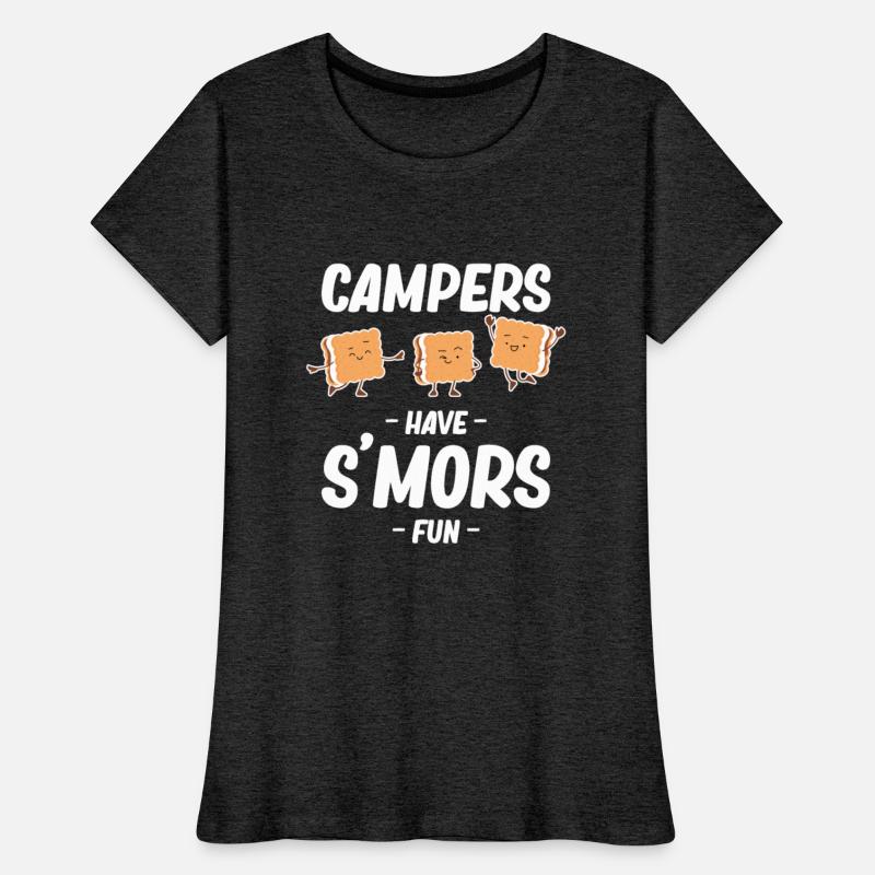 Campers Have S'mors Fun Glamping Backpacking