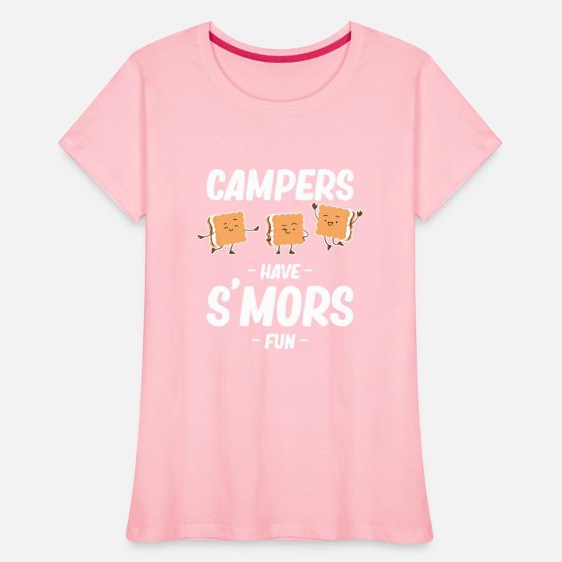 Campers Have S'mors Fun Glamping Backpacking
