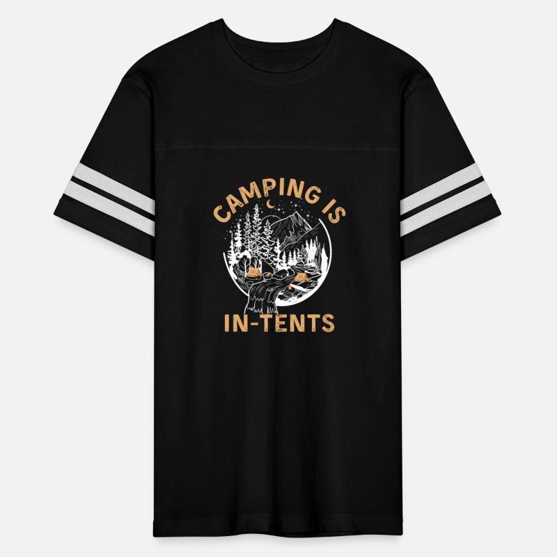 Camping is intents - funny cam tent gift