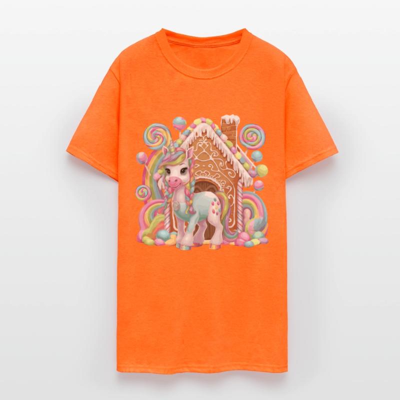 Candy Unicorn in a Sweet Wonderland with