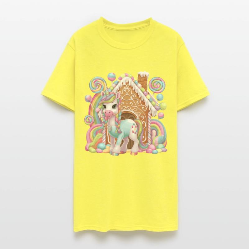 Candy Unicorn in a Sweet Wonderland with