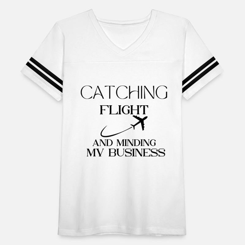 catch my flight and mind my business