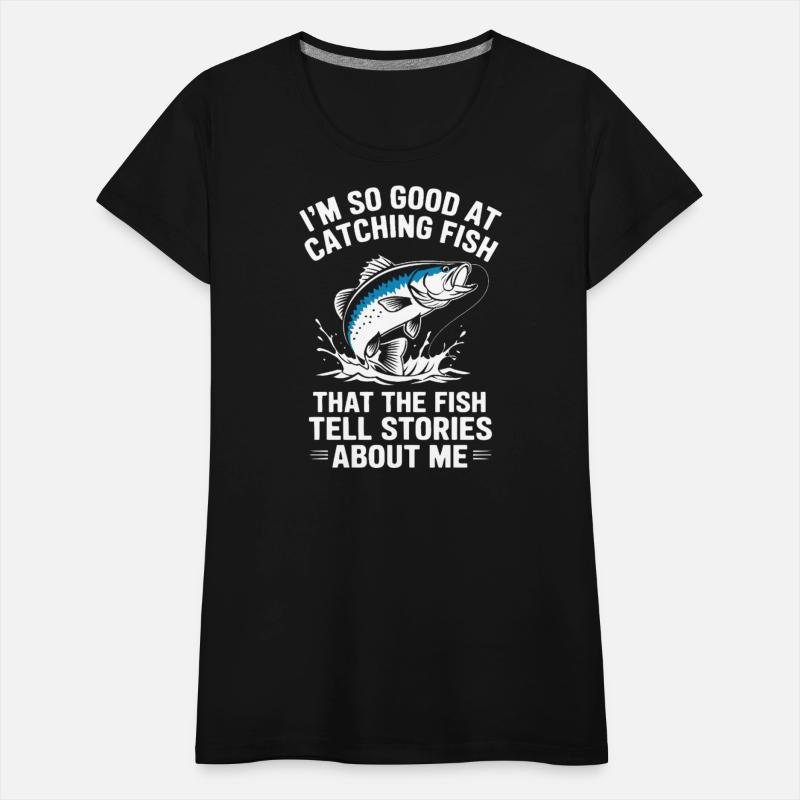 Catchy Fish Enthusiast T-Shirt Design