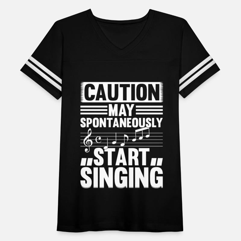 Caution May Spontaneously Start Singing - Music Lo