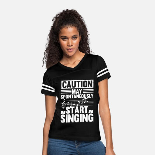 Caution May Spontaneously Start Singing - Music Lo